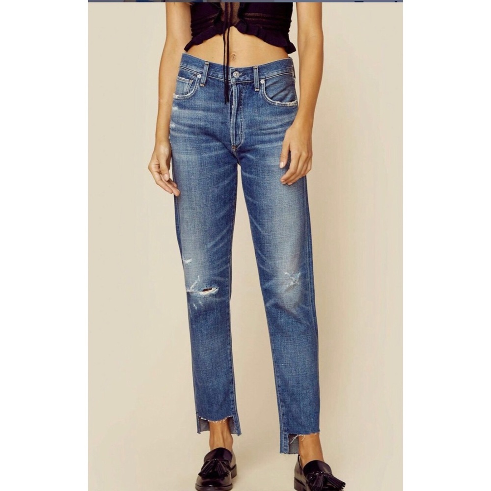 Citizens of Humanity LIYA HI-LO HEM JEANS
